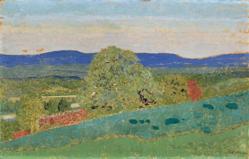 เนินเขาสีฟ้า - Édouard Vuillard
