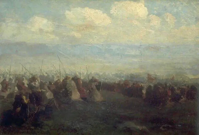 Les Croisés - Odilon Redon
ครอสไซด์ - โอดิลง เรดง