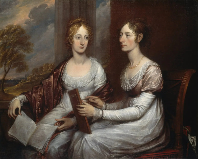 สาวน้อย Mary และ Hannah Murray - John Trumbull