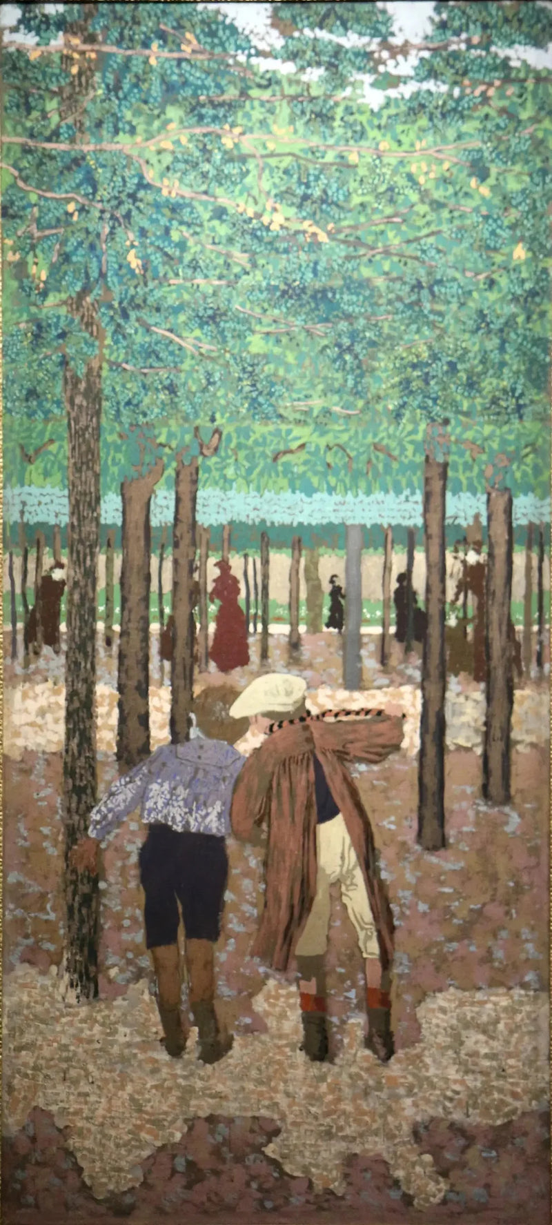 เด็กนักเรียนสองคน - Édouard Vuillard