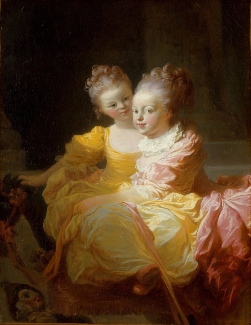 Les Deux Sœurs - Jean-Honoré Fragonard
สองพี่น้อง - ฌ็อง อนอร์เร่ ฟราโกนาร์ด