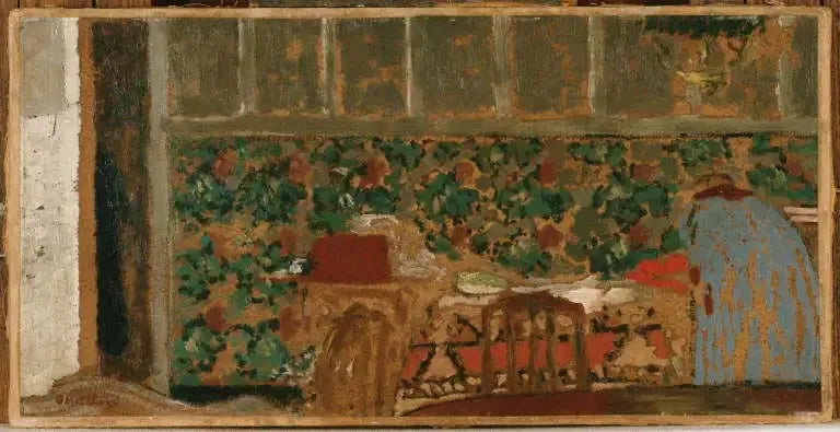 โต๊ะทั้งสอง - Édouard Vuillard