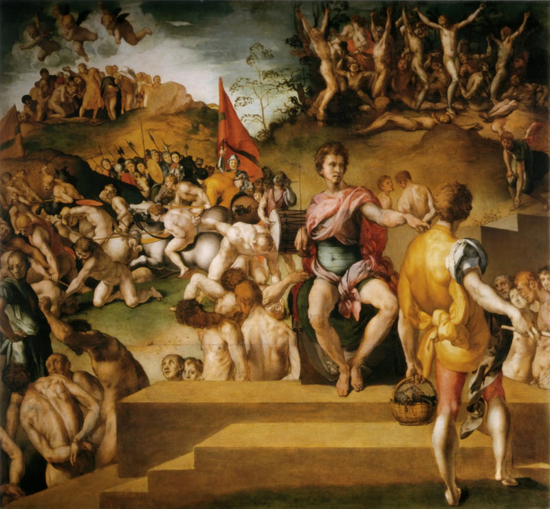 สิบพันนักสู้พลีชีพ - Pontormo