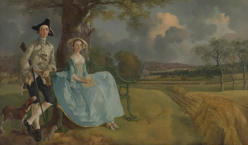 Les Époux Andrews - Thomas Gainsborough
คู่สมรสแอนดรูส์ - โทมัส เกนส์บรูก