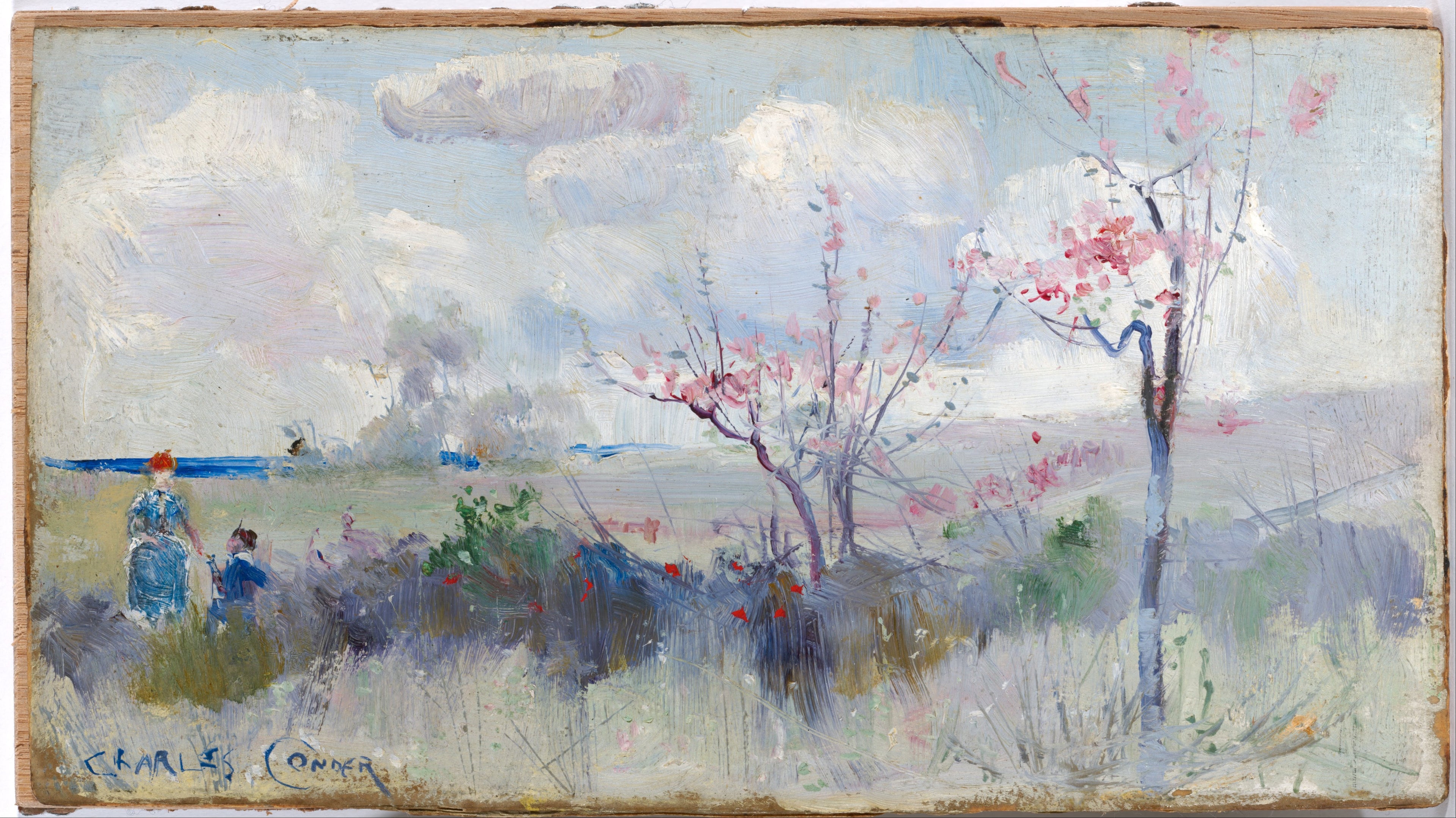 Les fleurs de Herrick - Charles Conder image 1 copie de tableau peinte à la main