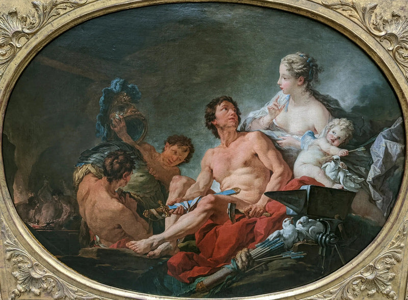 โรงหล่อของ Vulcain - François Boucher