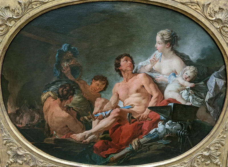 โรงหล่อของ Vulcain - François Boucher