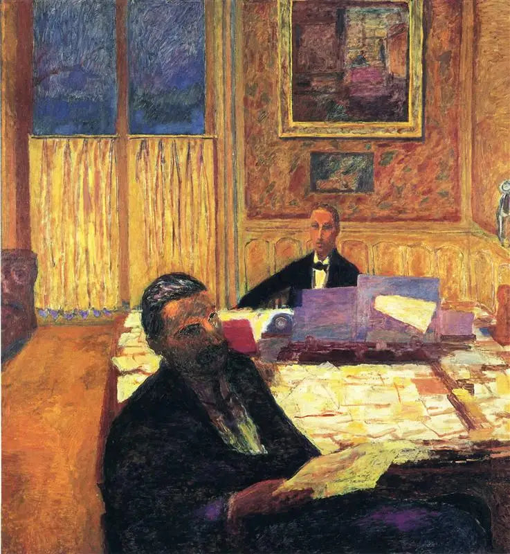 Les Frères Bernheim-Jeune - Pierre Bonnard image 1 reproduction artisanale de tableau