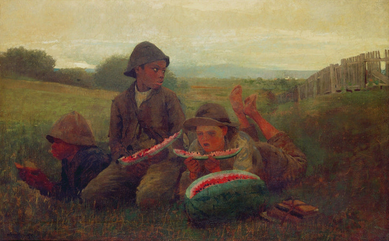 Les garçons pastèque - Winslow Homer