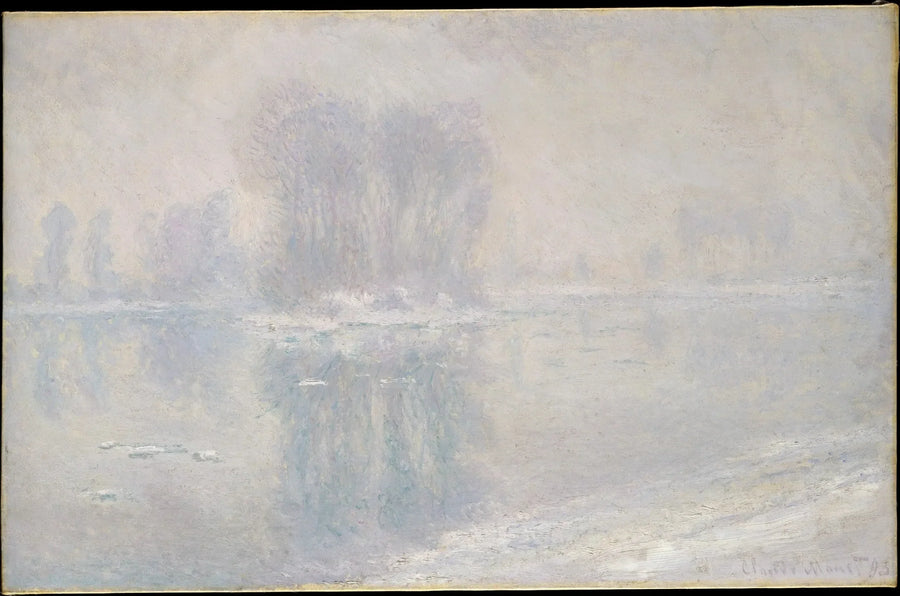 ก้อนน้ำแข็ง (1335) - Claude Monet