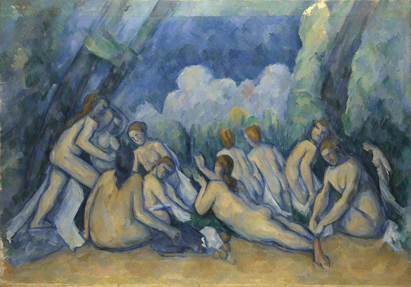 นักอาบน้ำใหญ่ - Paul Cézanne