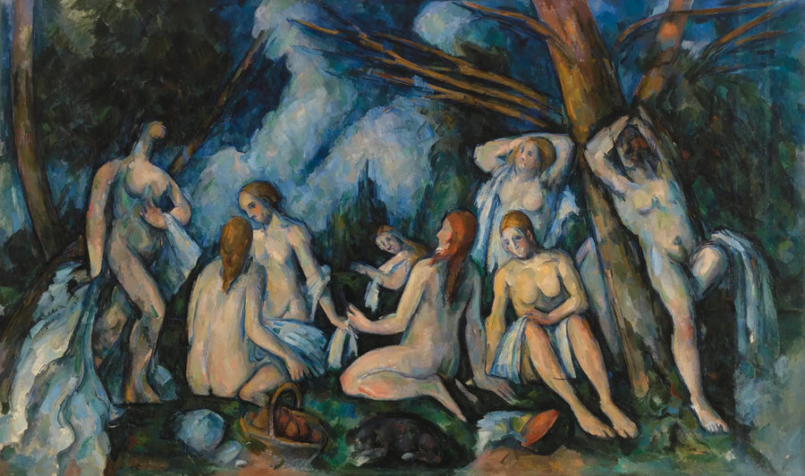 นักอาบน้ำใหญ่ - Paul Cézanne