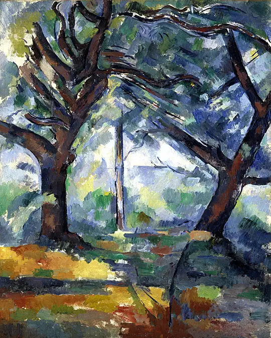ต้นไม้ใหญ่ - Paul Cézanne