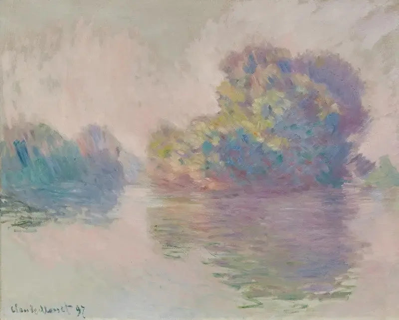 Les Ilots à Port-Villez - Claude Monet image 1 tableau peint à l’huile sur toile