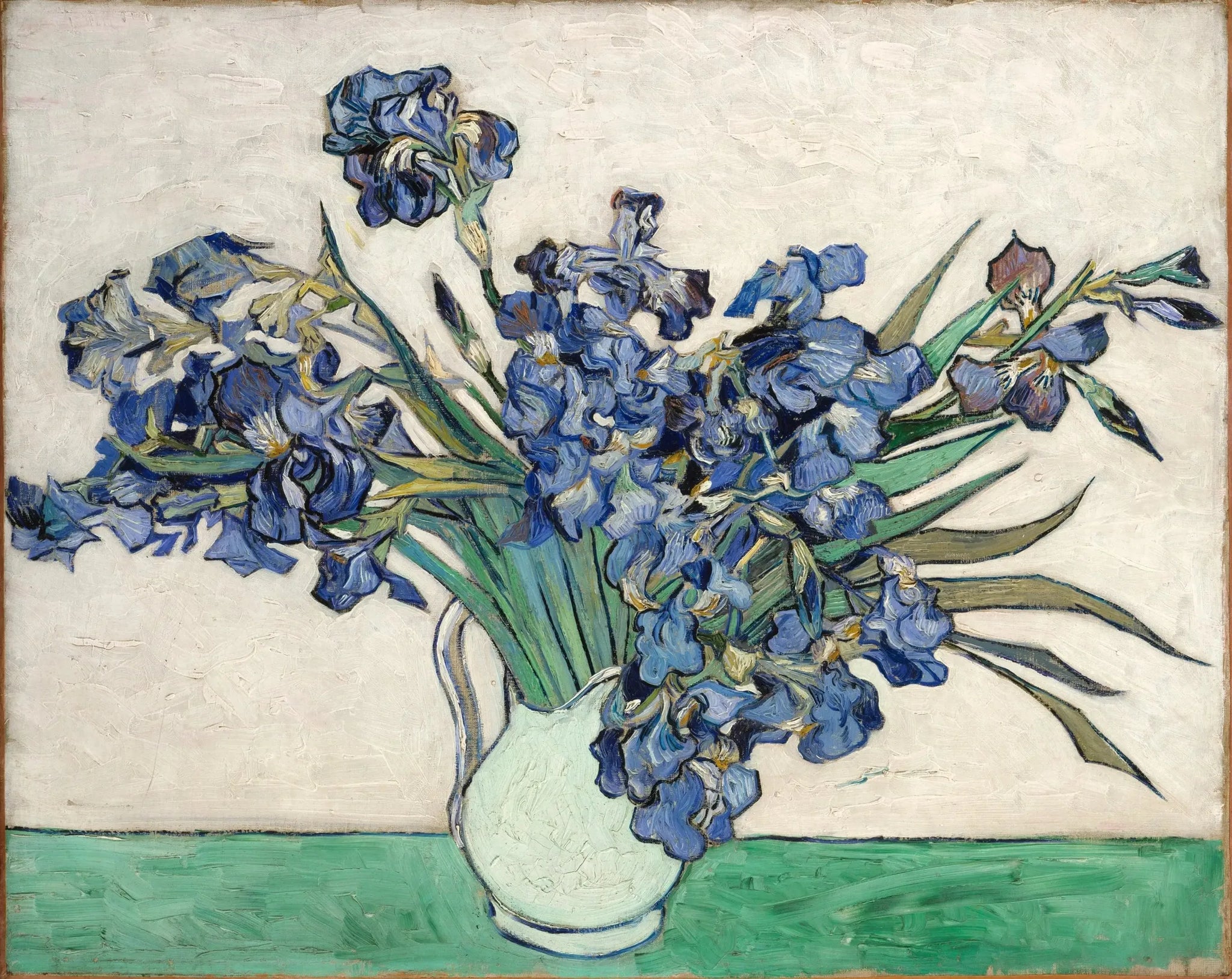 Les Iris - Vincent van Gogh image 1 tableau peint à l’huile sur toile