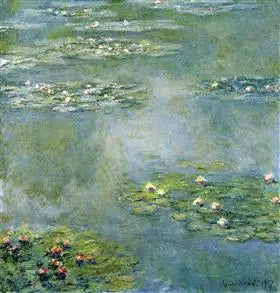 ดอกบัว - Claude Monet