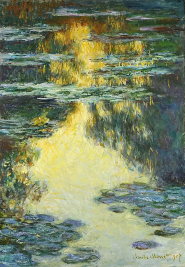 ดอกบัว - Claude Monet