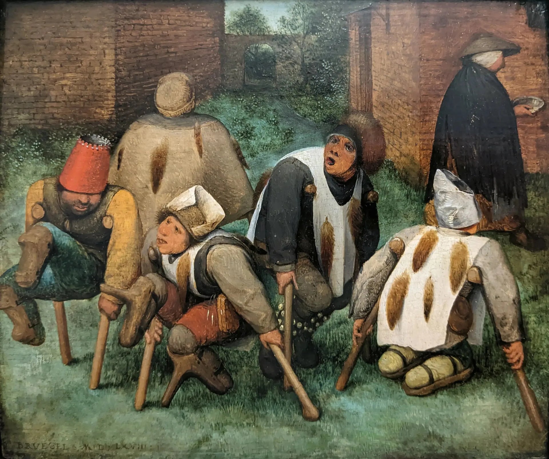 Les Mendiants - Pieter Brueghel the Elder image 1 reproduction d’œuvre d’art à l’huile
