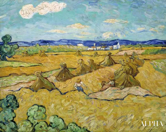 Les meules de foin - Van Gogh - Reproductions de tableaux et peintures haut de gamme