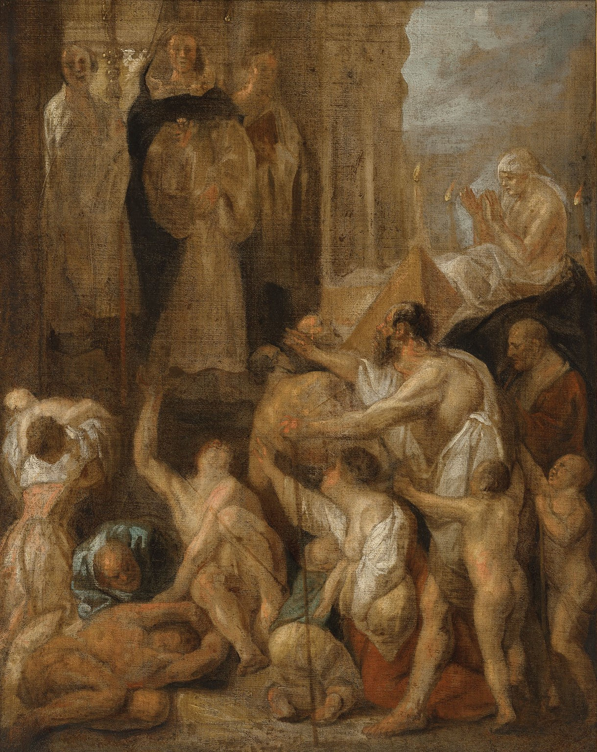 Les miracles de saint Dominique - Jacob Jordaens
