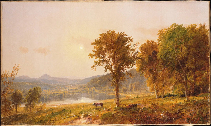 ภูเขา Brimstone และ Sugar Loaf จาก Warwick - Jasper Francis Cropsey