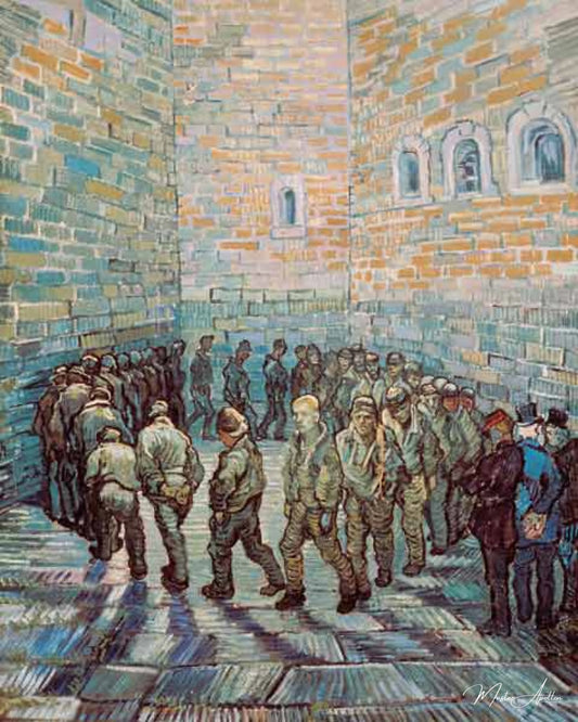 Les négociations des prisonières - Van Gogh - Reproductions de tableaux et peintures haut de gamme