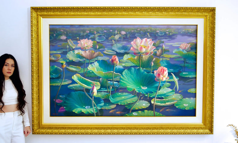 ดอกบัว II | 160x100ซม.