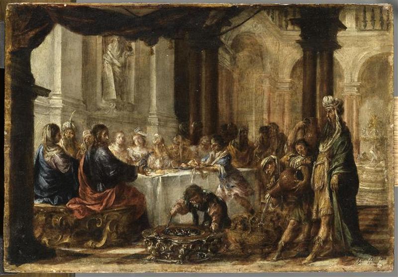 Les noces de Cana - Juan de Valdés Leal
งานแต่งงานของคานา - ฮวน เด วัลเดส เลอัล