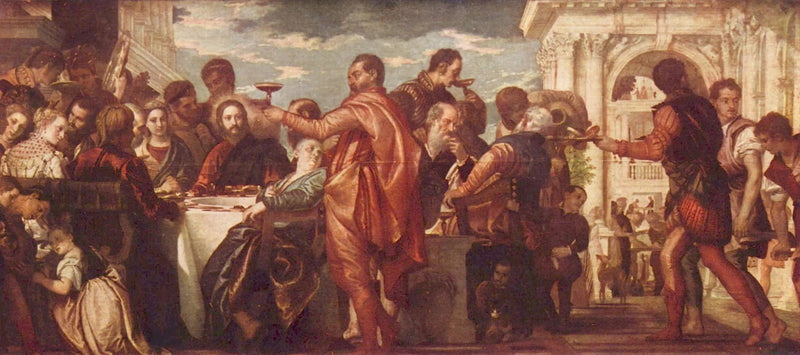 Les Noces de Cana - Paul Véronèse
งานแต่งงานแห่งคานา - พอล เวโรเนซ