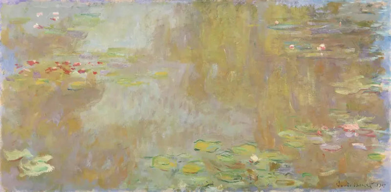 ดอกบัวที่จิเวอร์นี - Claude Monet