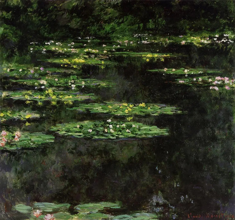 ดอกบัว - Claude Monet