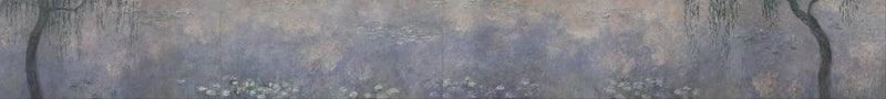 ดอกบัว : ต้นหลิวสองต้น - Claude Monet