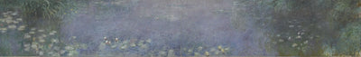 Reproduction du tableau « Les Nymphéas : Matin - Claude Monet » par Alpha Reproduction en peinture à l’huile