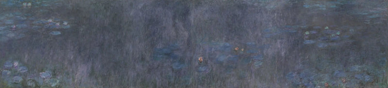 ดอกบัว : เงาสะท้อนของต้นไม้ - Claude Monet