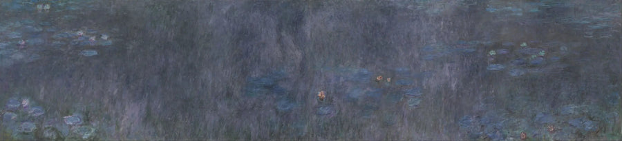 ดอกบัว : เงาสะท้อนของต้นไม้ - Claude Monet