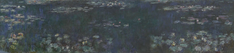 ดอกบัว : เงาสีเขียว - Claude Monet