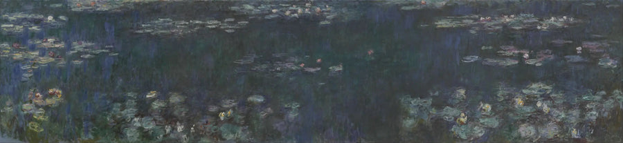 ดอกบัว : เงาสีเขียว - Claude Monet