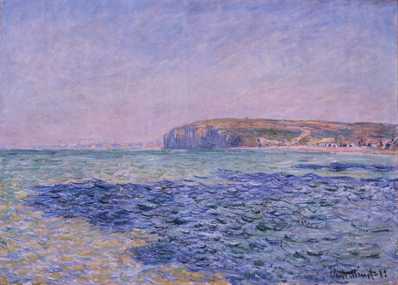 เงาบนทะเล, หน้าผาแห่งปูร์วิลล์ - Claude Monet