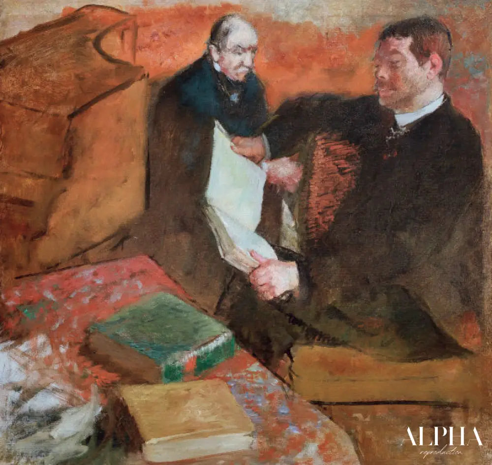 Les païens et le père Degas - Edgar Degas - Reproductions de tableaux et peintures haut de gamme