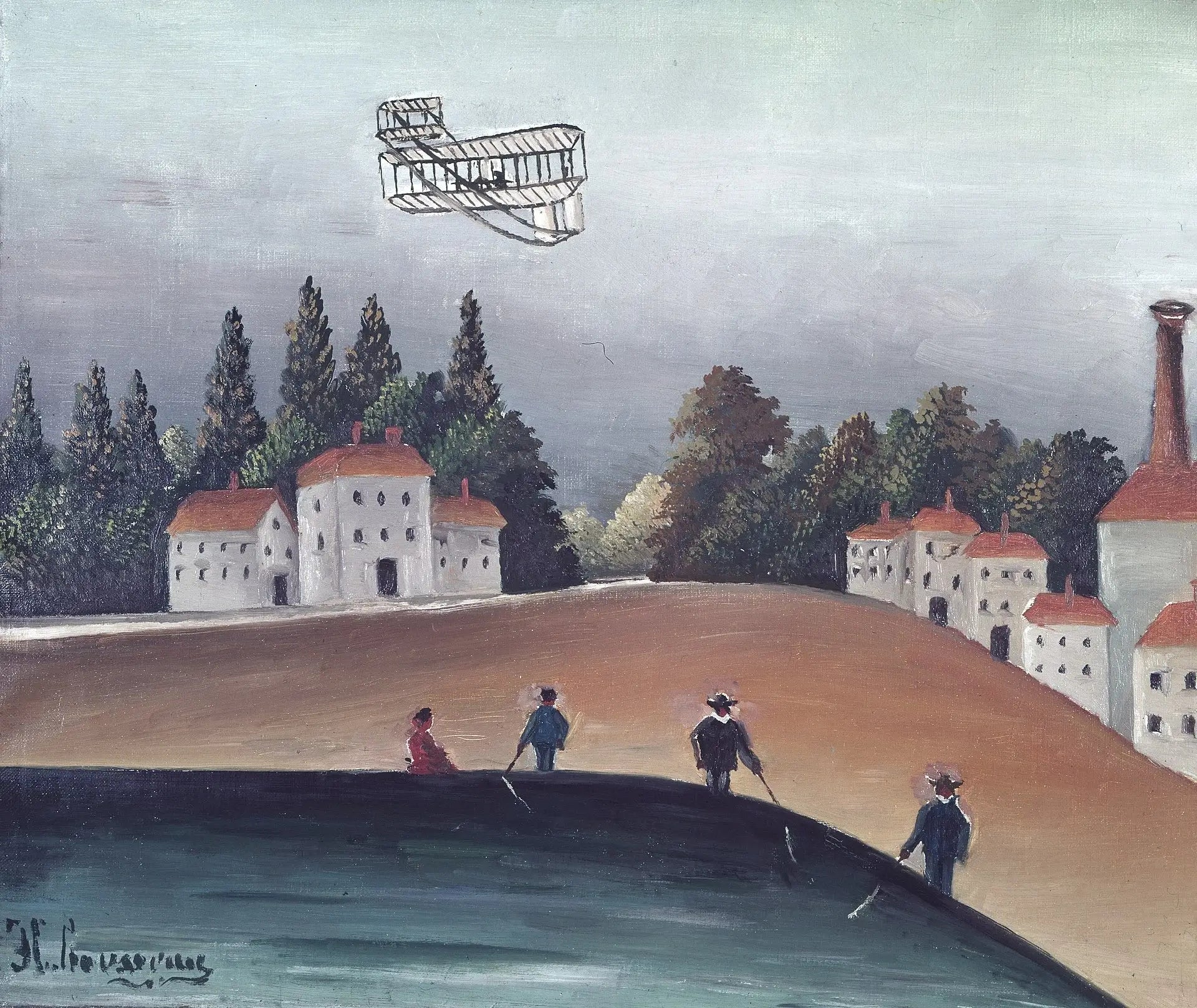 Les Pêcheurs à la ligne - Henri Rousseau - Alpha Reproduction