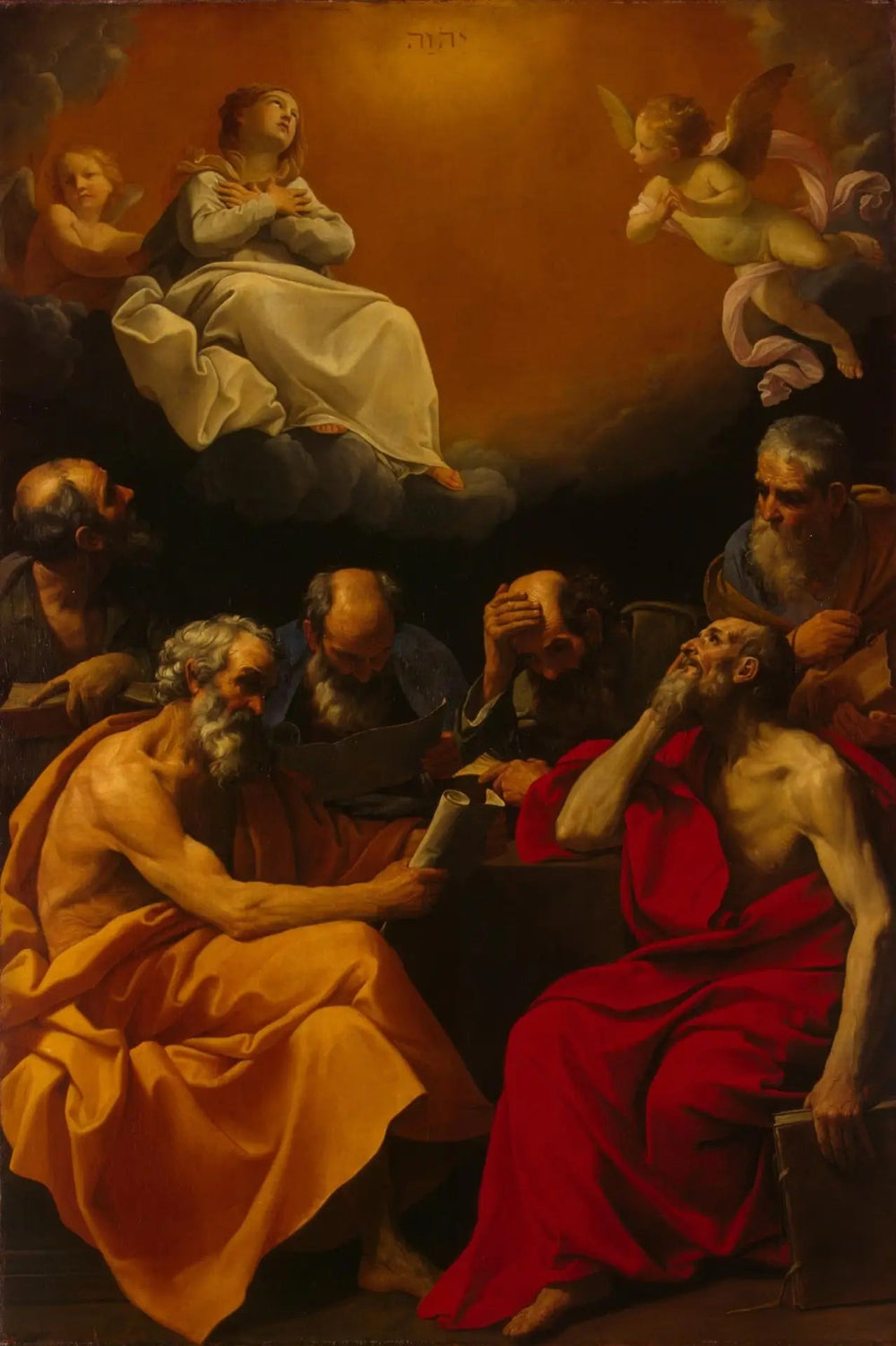Les Pères de l’Église contestent le dogme de l’Immaculée Conception - Guido Reni - Alpha Reproduction