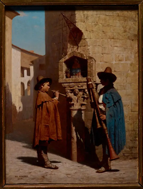 Les Pifferari - Jean-Léon Gérôme