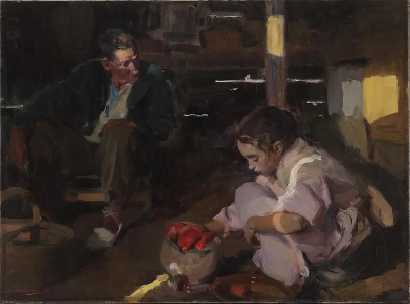 พริกหยวก - Joaquín Sorolla
