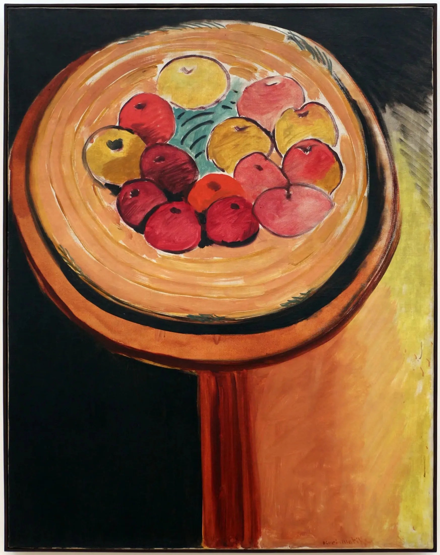 Les Pommes - Henri Matisse image 1 copie peinte à la main à l’huile