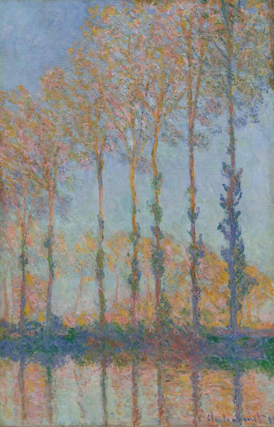 ปลาหมึกยักษ์บนฝั่งแม่น้ำเอ็ปต์ - Claude Monet
