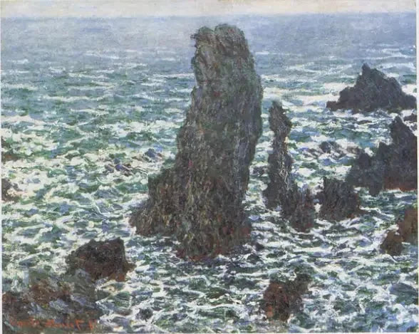 พีระมิดแห่งปอร์-โคตอน, เบลล์-อีล-อ็อง-แมร์ - Claude Monet