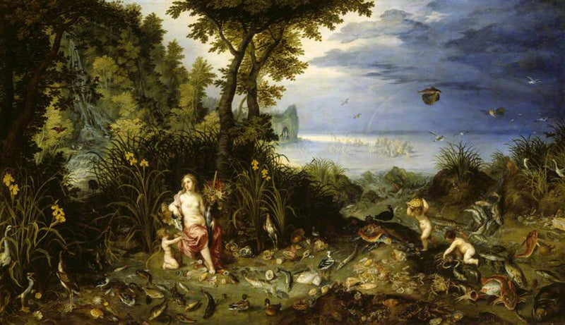 Les quatre éléments : l'eau - Jan Brueghel le Jeune