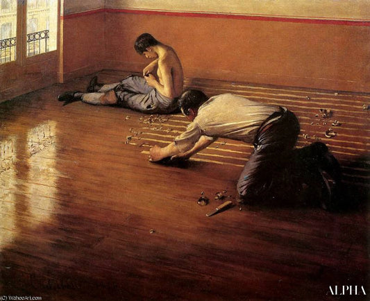 Les raboteurs de parquet de Caillebotte - Reproductions de tableaux et peintures haut de gamme