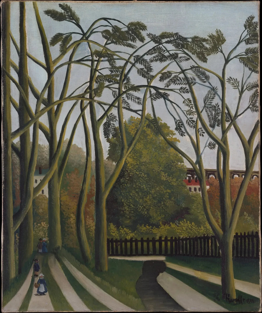 ฝั่งแม่น้ำ Bièvre ใกล้ Bicêtre - Henri Rousseau