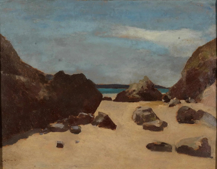 หิน (Rochers en Bretagne) - โอดิลอน เรดง